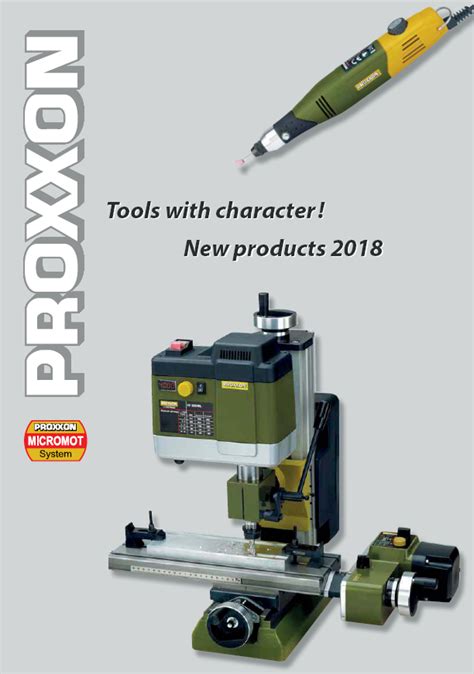 proxxon tools catalog